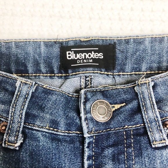 Blue notes skinny jean mid rise 30/30 dark wash - Picture 8 of 9